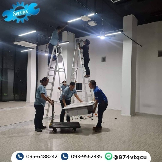 รับย้ายแอร์ ติดตั้งแอร์ใหม่ แอร์มือสอง - อิทธิพัทธ์แอร์ - รับย้ายแอร์บ้าน สมุทรปราการ